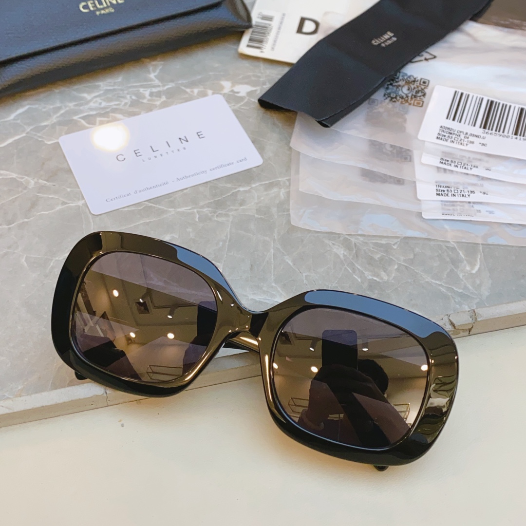 ，【CELIN*】赛*琳新款太阳镜， MODELCL40262U ，SIZE 53口21-135