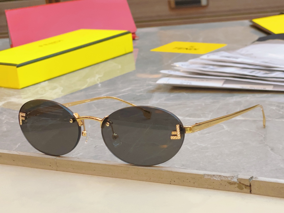 ，【FEND*】芬*迪新款太阳镜🕶️，MODEL FE4075US，SIZE54口15-135