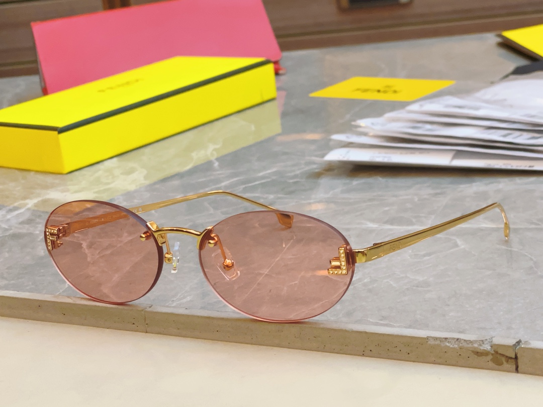 ，【FEND*】芬*迪新款太阳镜🕶️，MODEL FE4075US，SIZE54口15-135