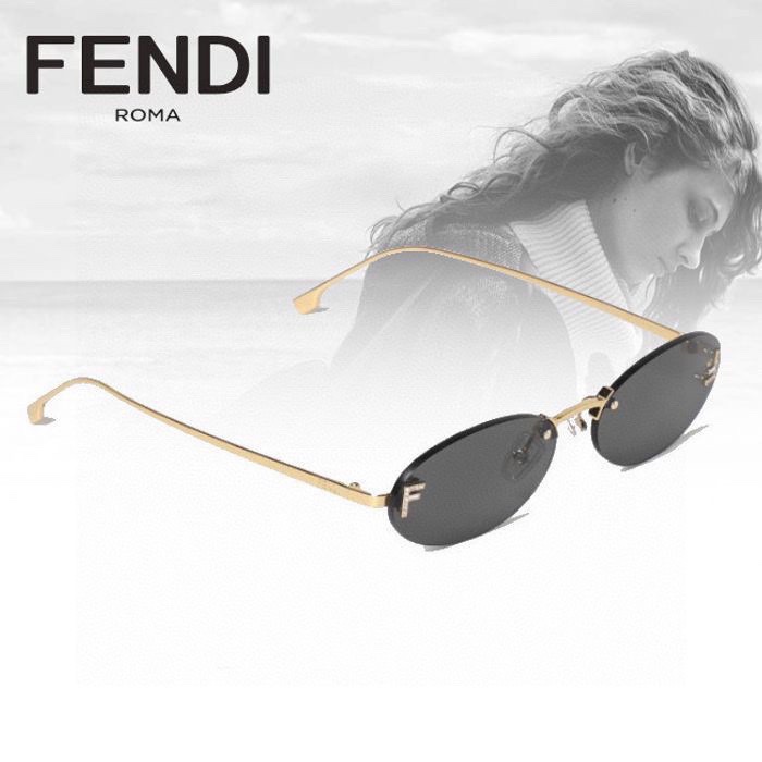 ，【FEND*】芬*迪新款太阳镜🕶️，MODEL FE4075US，SIZE54口15-135