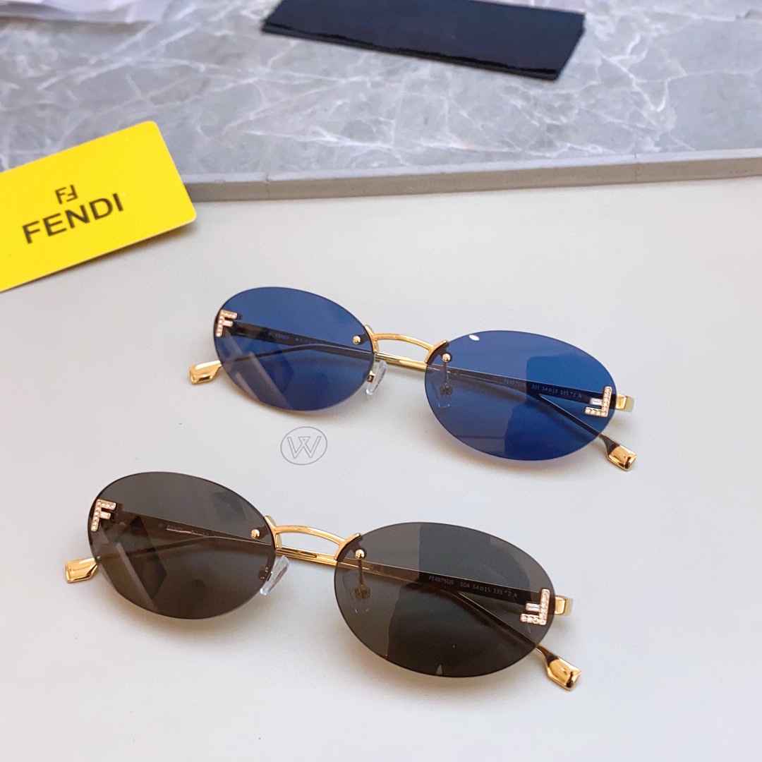 ，【FEND*】芬*迪新款太阳镜🕶️，MODEL FE4075US，SIZE54口15-135