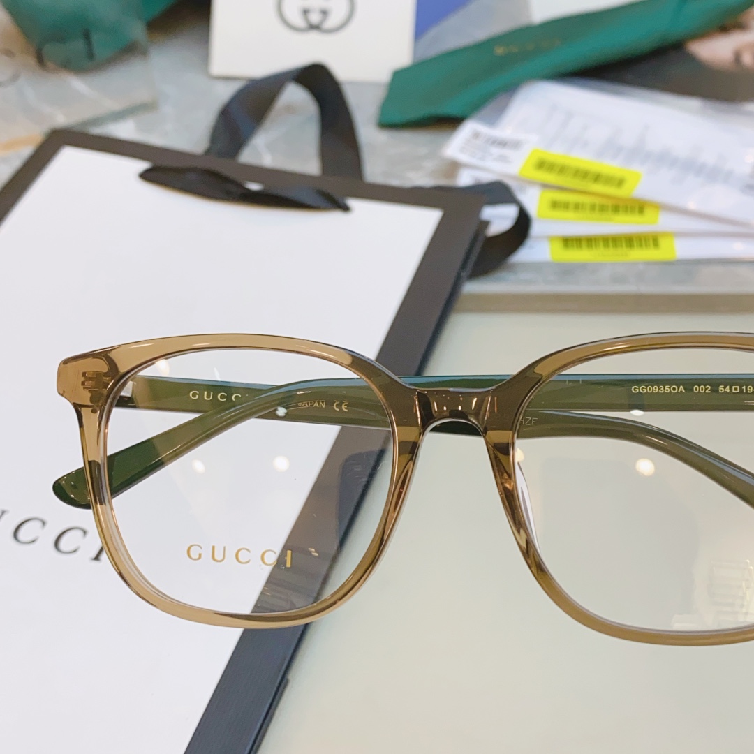，【GUCC*】古*驰新款光学架，GG0935OA ，SIZE54口19-145 