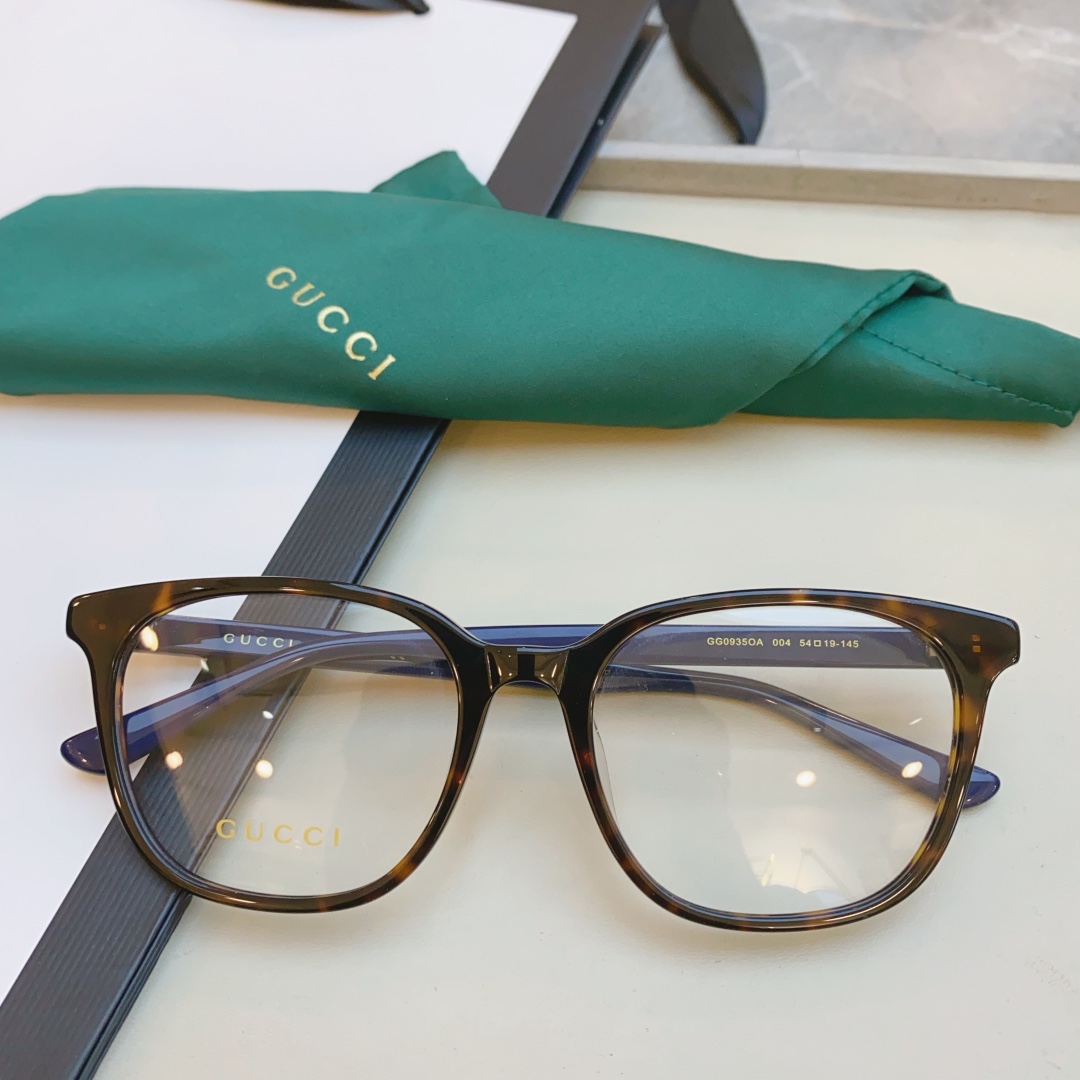 ，【GUCC*】古*驰新款光学架，GG0935OA ，SIZE54口19-145 