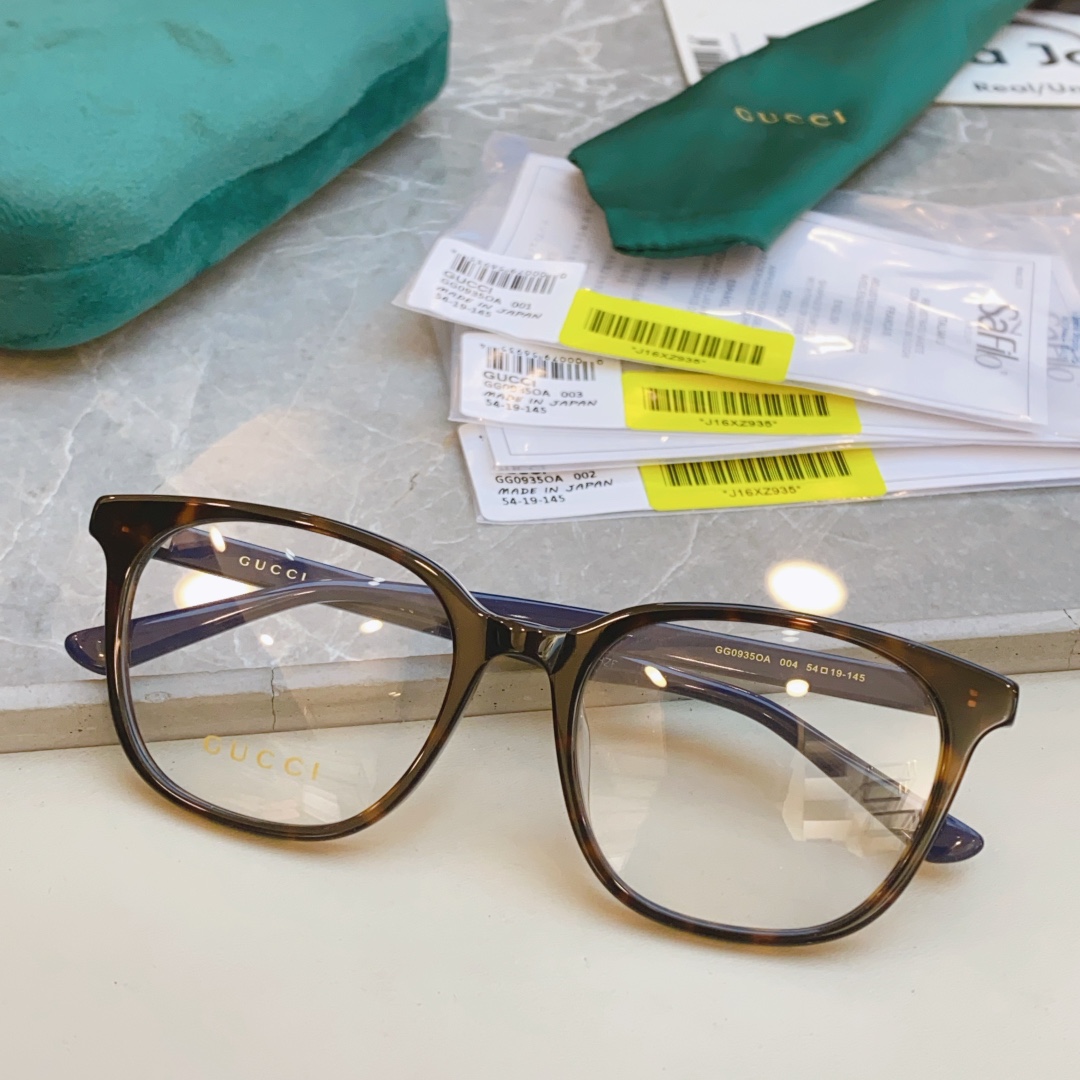 ，【GUCC*】古*驰新款光学架，GG0935OA ，SIZE54口19-145 