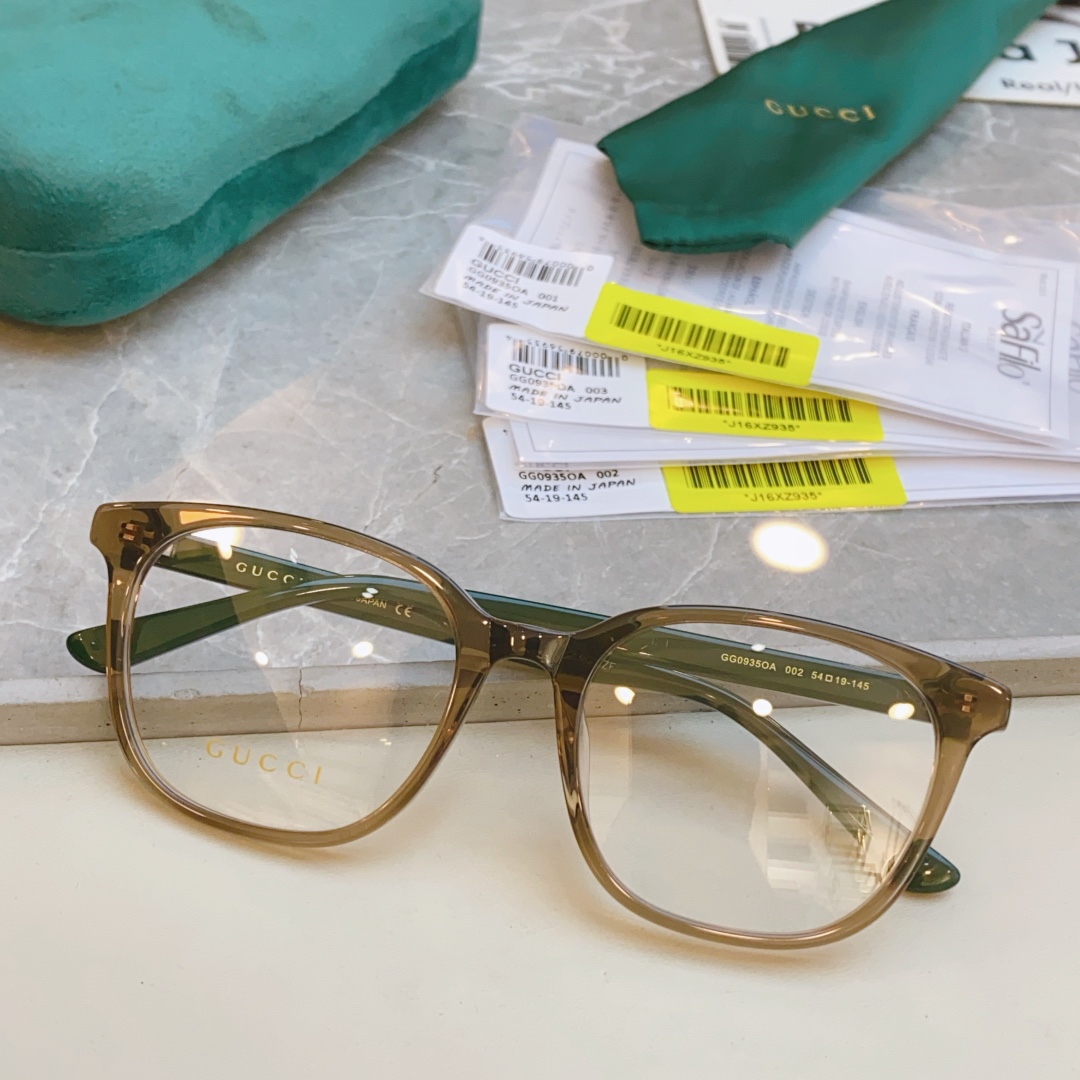 ，【GUCC*】古*驰新款光学架，GG0935OA ，SIZE54口19-145 