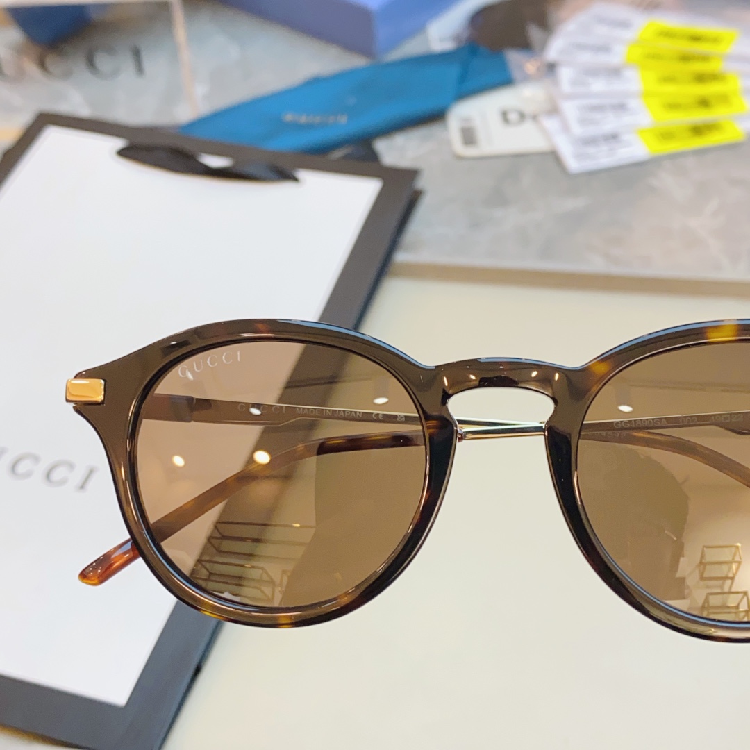 ，【GUCC*】古*驰新款太阳镜，MODEL：GG1890SA，SIZE：49口22-145