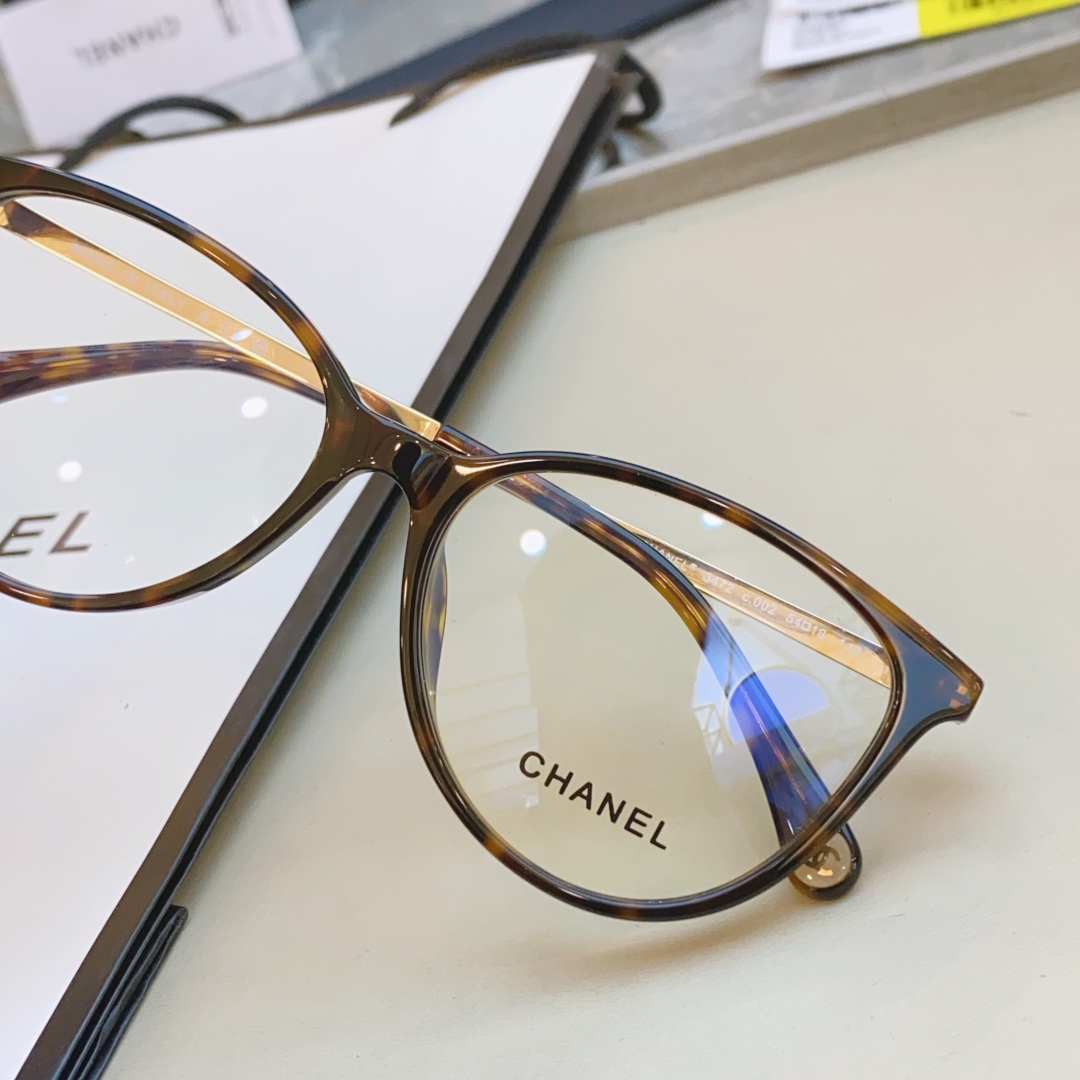 ，【CHANE*】香奈儿新款光学架。MODELCH3472，SIZE54口16-140