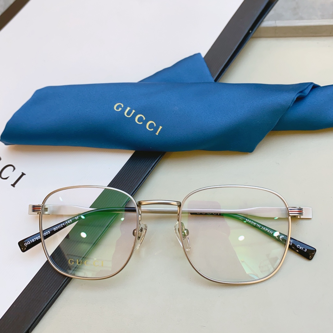 ，【GUCC*】古*驰新款光学架，MODEL：GG1876S，SIZE：50口21-145