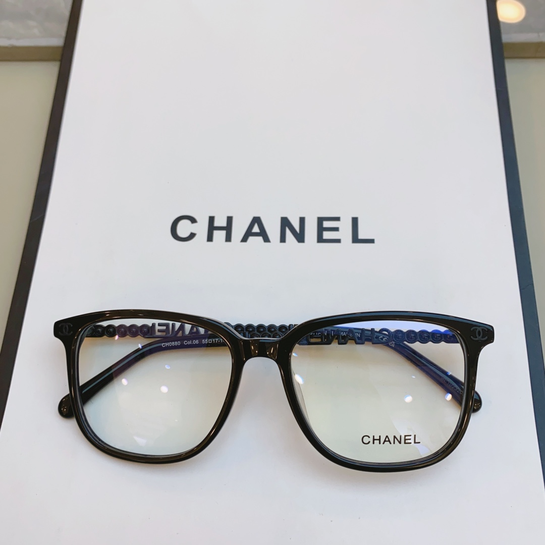 ，【CHANE*】香奈*儿新款光学架，MODEL：CH0880，SIZE：55口17-145