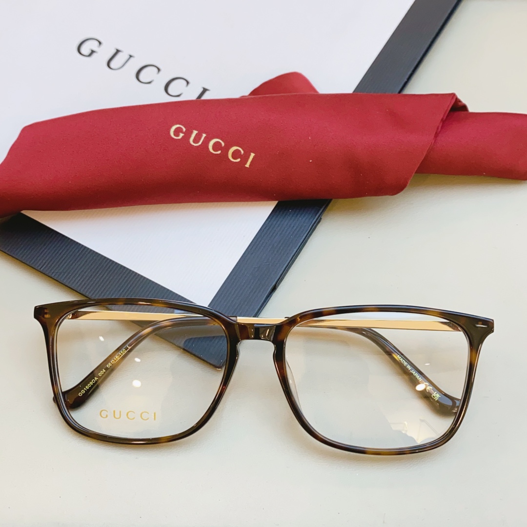 ，【GUCC*】古*驰新款光学架，GG1609OA ，SIZE56口16-150