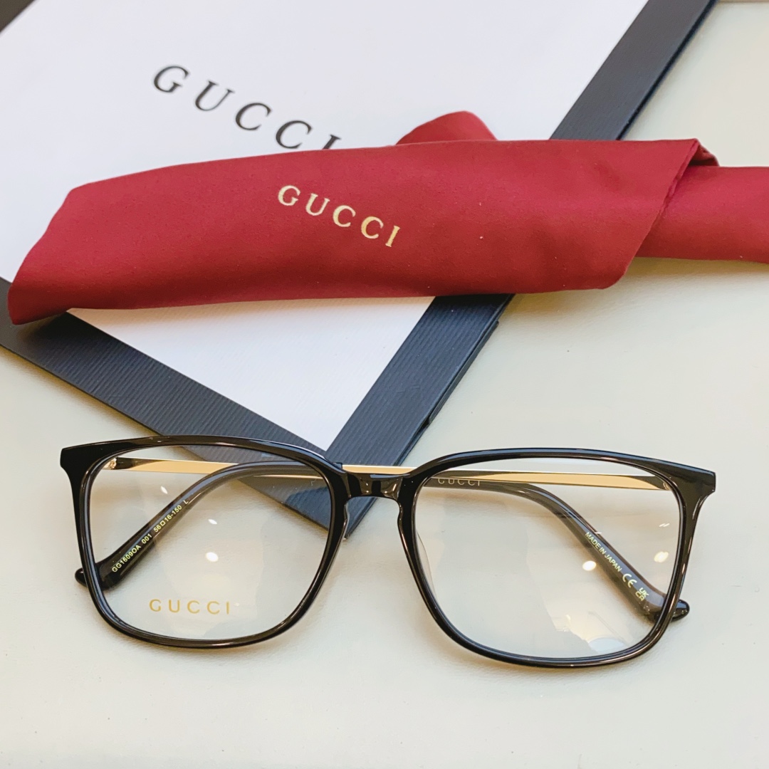 ，【GUCC*】古*驰新款光学架，GG1609OA ，SIZE56口16-150