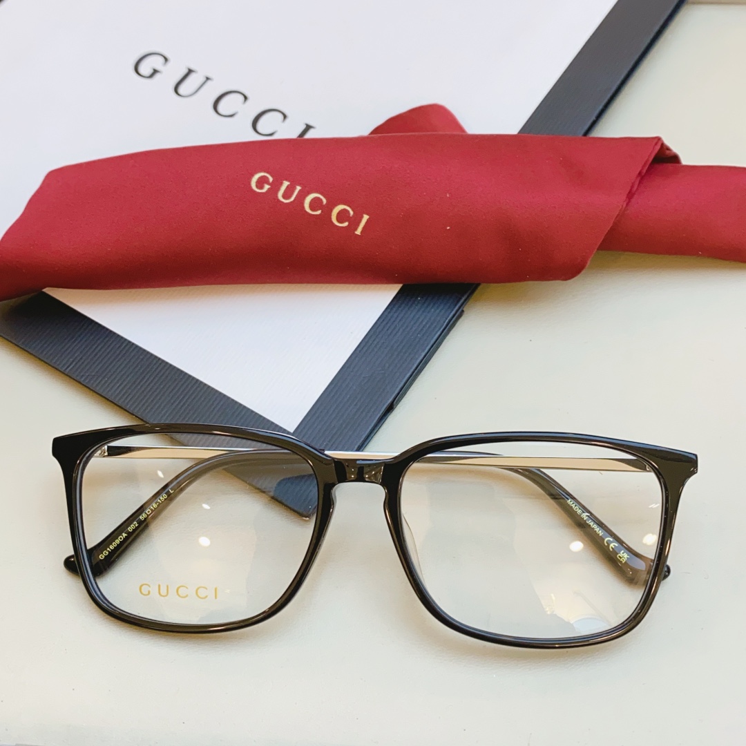 ，【GUCC*】古*驰新款光学架，GG1609OA ，SIZE56口16-150