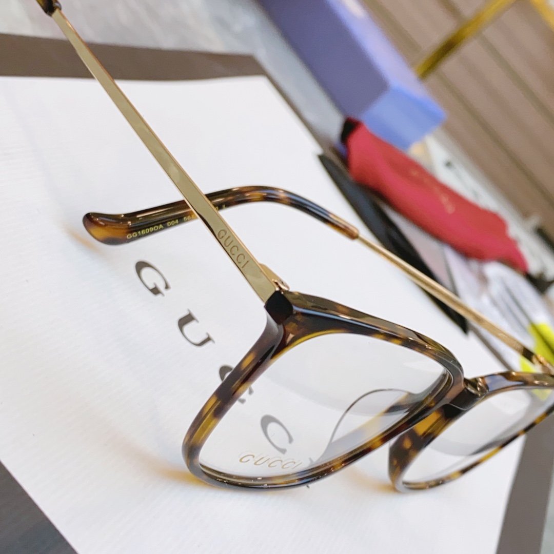 ，【GUCC*】古*驰新款光学架，GG1609OA ，SIZE56口16-150