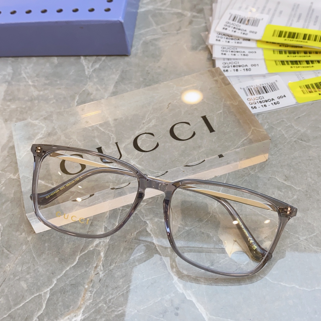 ，【GUCC*】古*驰新款光学架，GG1609OA ，SIZE56口16-150