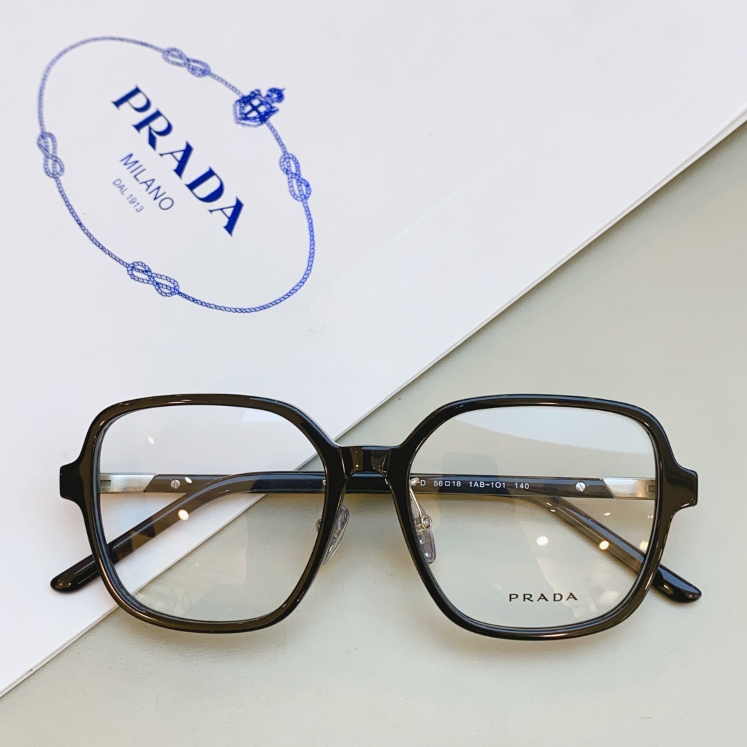 ，【PRAD*】普拉*达新款光学架，MODEL：VPR 13Z-D，SIZE：56口18-140