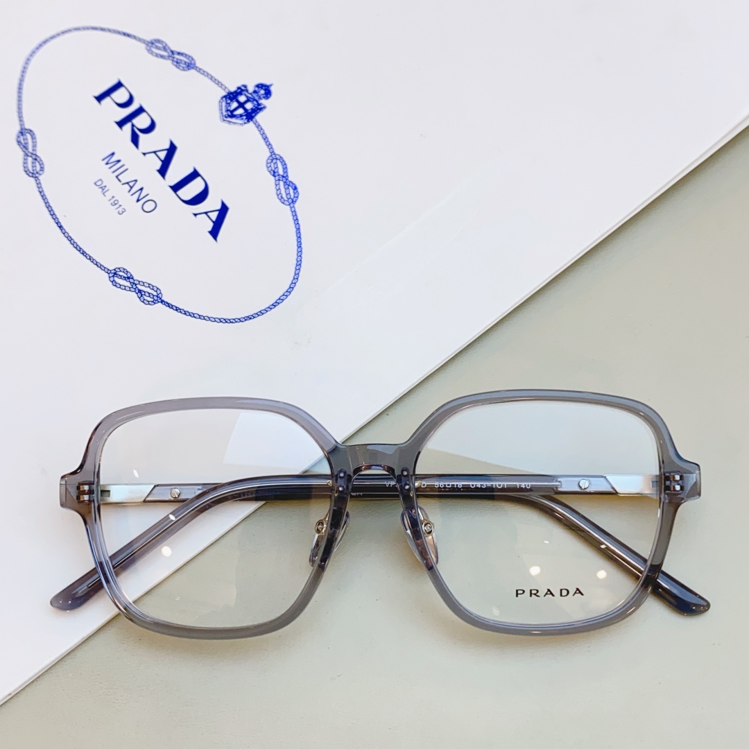 ，【PRAD*】普拉*达新款光学架，MODEL：VPR 13Z-D，SIZE：56口18-140