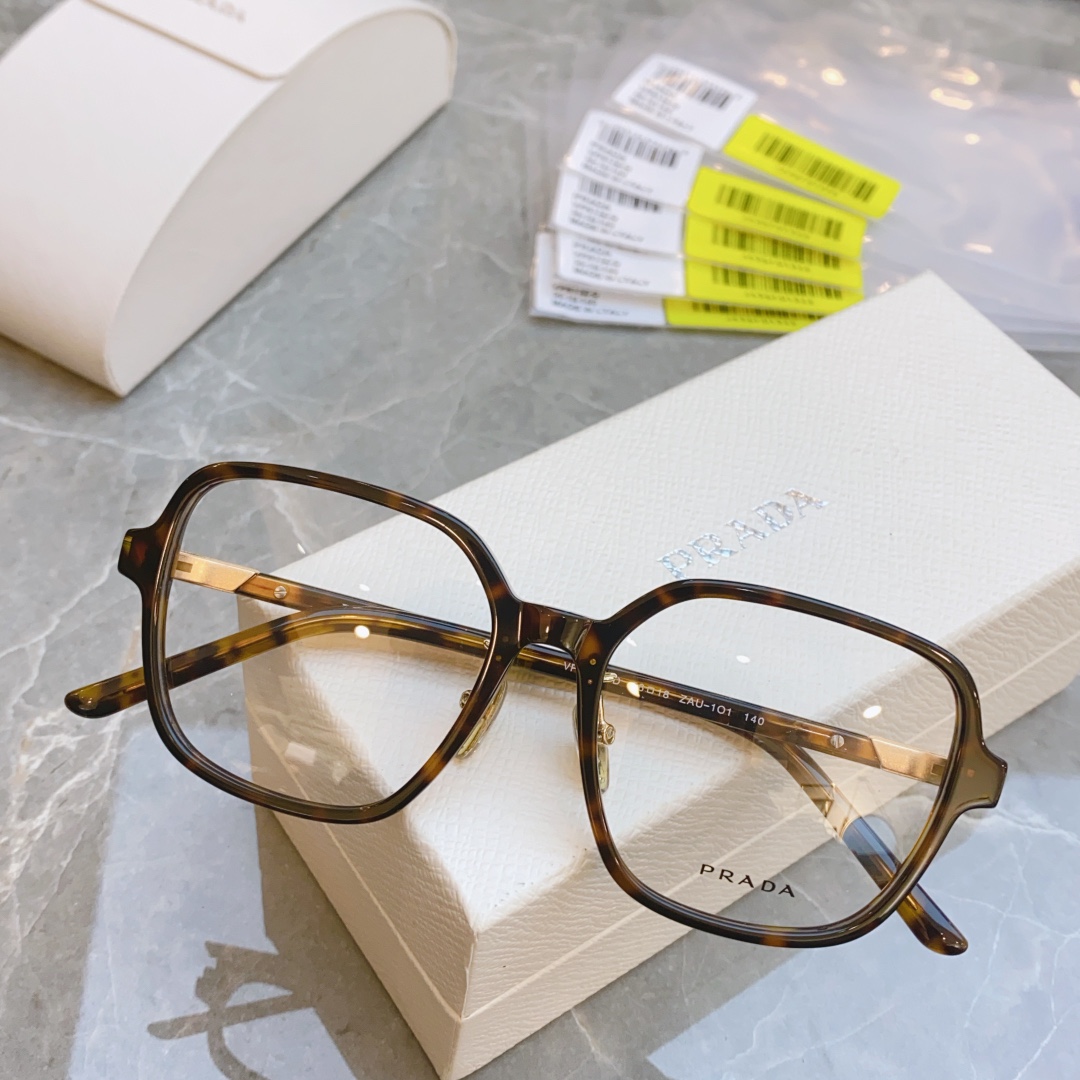 ，【PRAD*】普拉*达新款光学架，MODEL：VPR 13Z-D，SIZE：56口18-140
