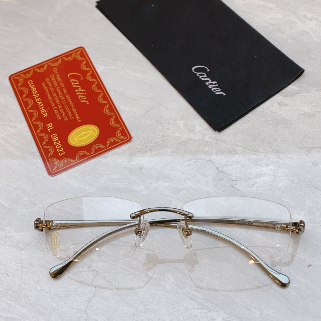 CARTIE*卡地亚新款光学架Mod:CT00061Size:55-18-130