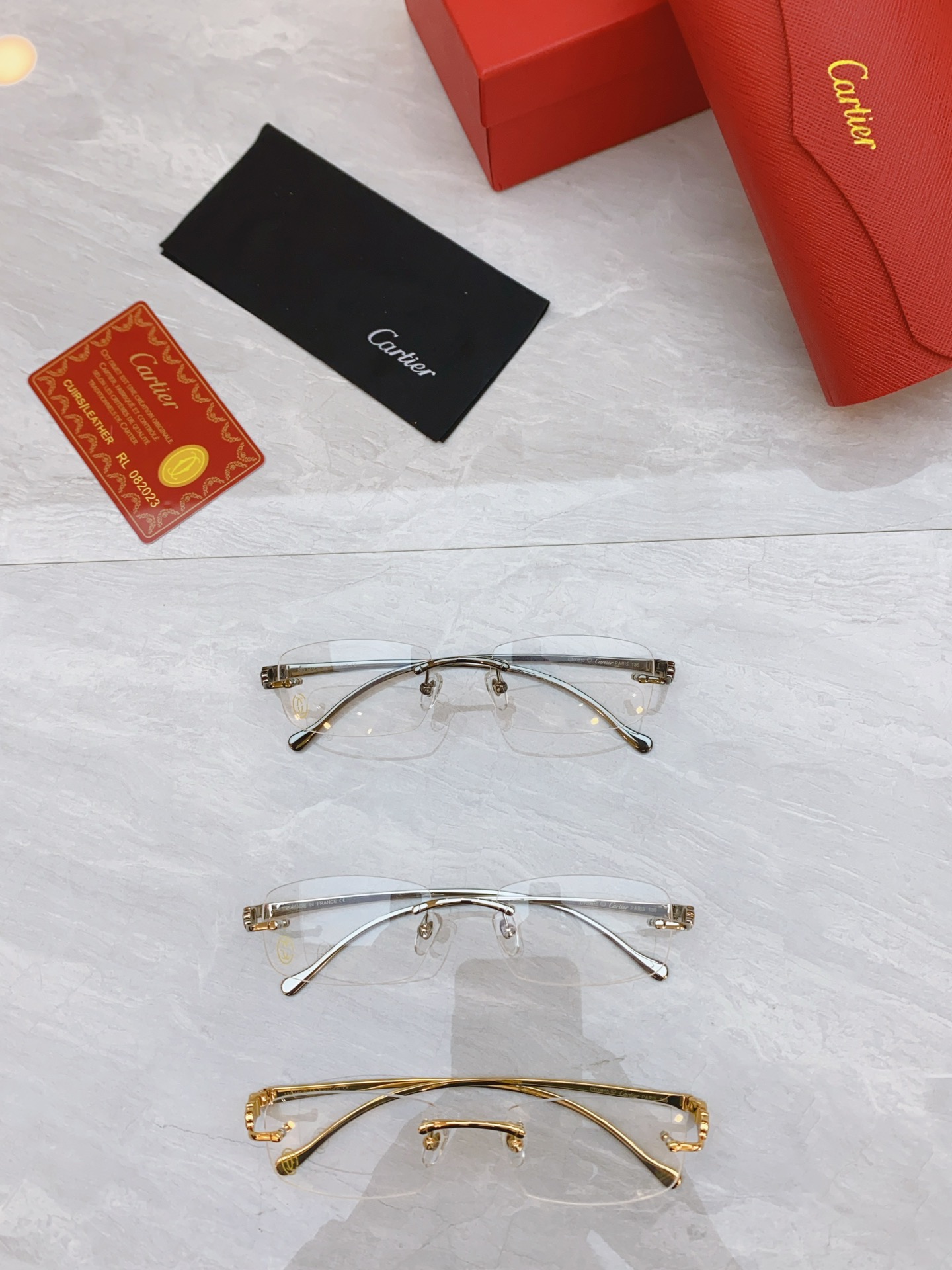 CARTIE*卡地亚新款光学架Mod:CT00061Size:55-18-130
