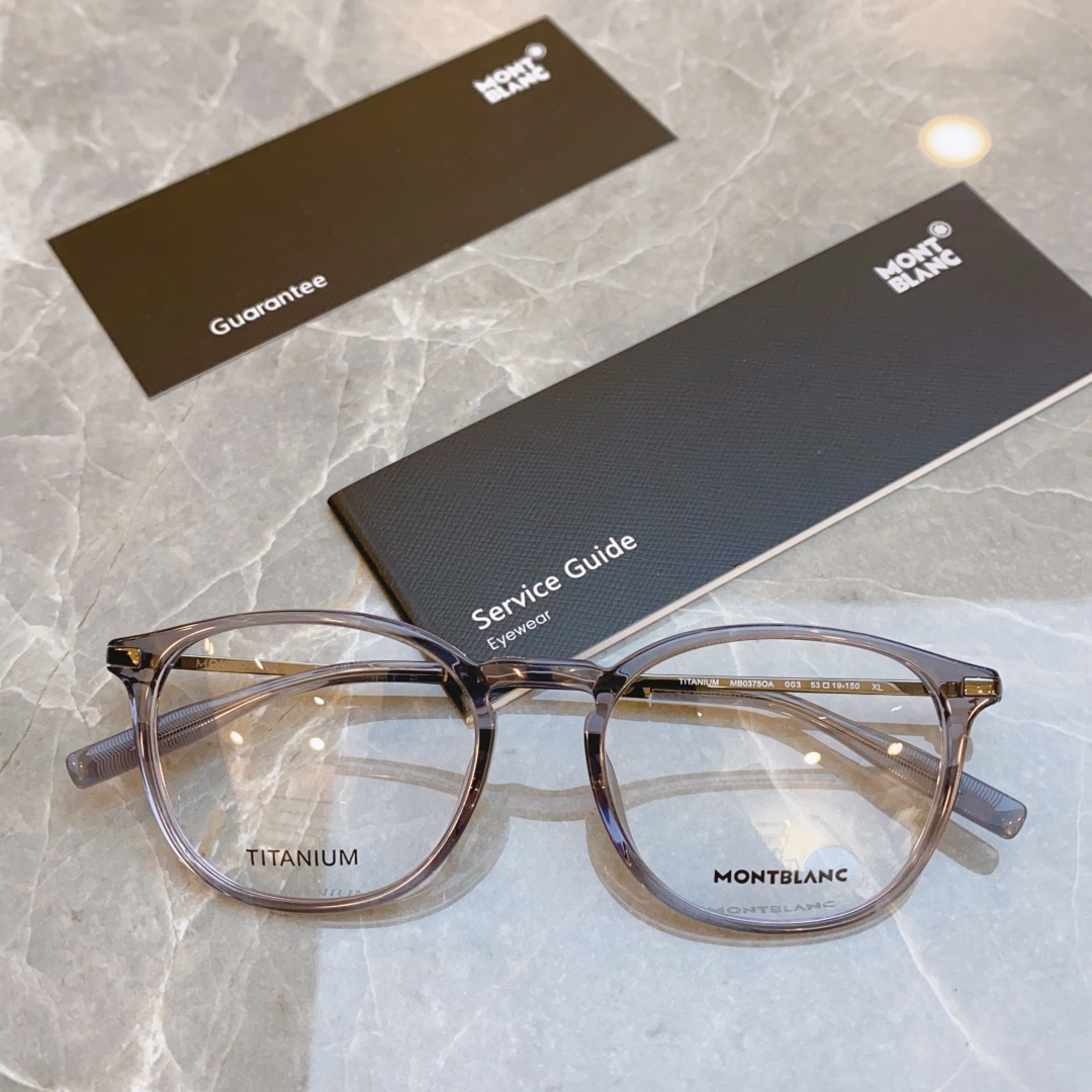 ，【MONT BLAN*】万宝*龙新款光学钛架，MODELMB0375OA，SIZE53口19-150