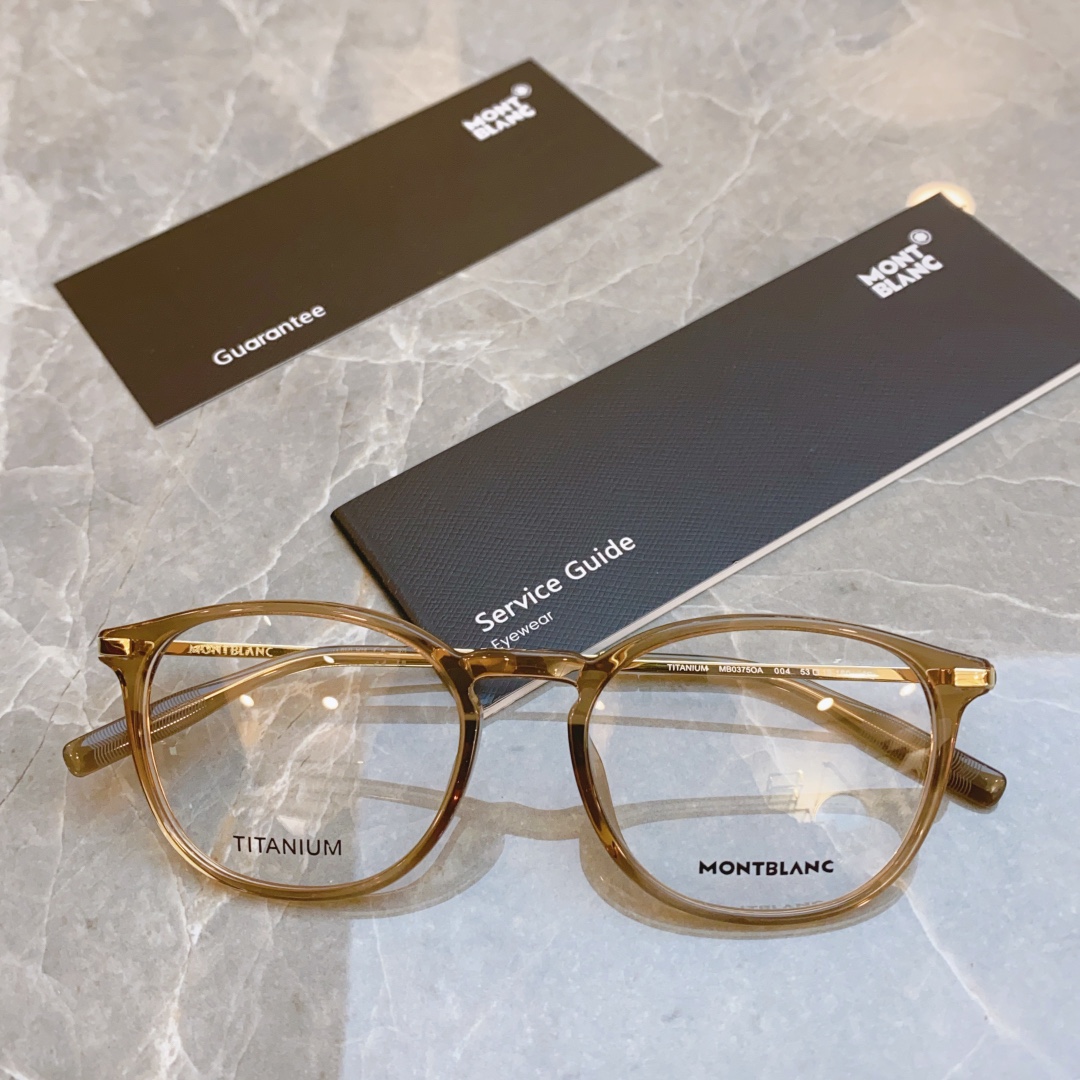 ，【MONT BLAN*】万宝*龙新款光学钛架，MODELMB0375OA，SIZE53口19-150
