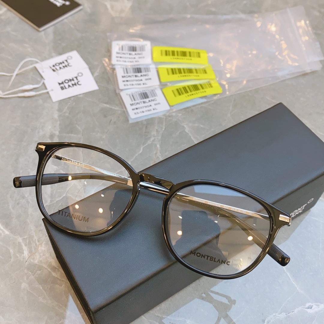 ，【MONT BLAN*】万宝*龙新款光学钛架，MODELMB0375OA，SIZE53口19-150