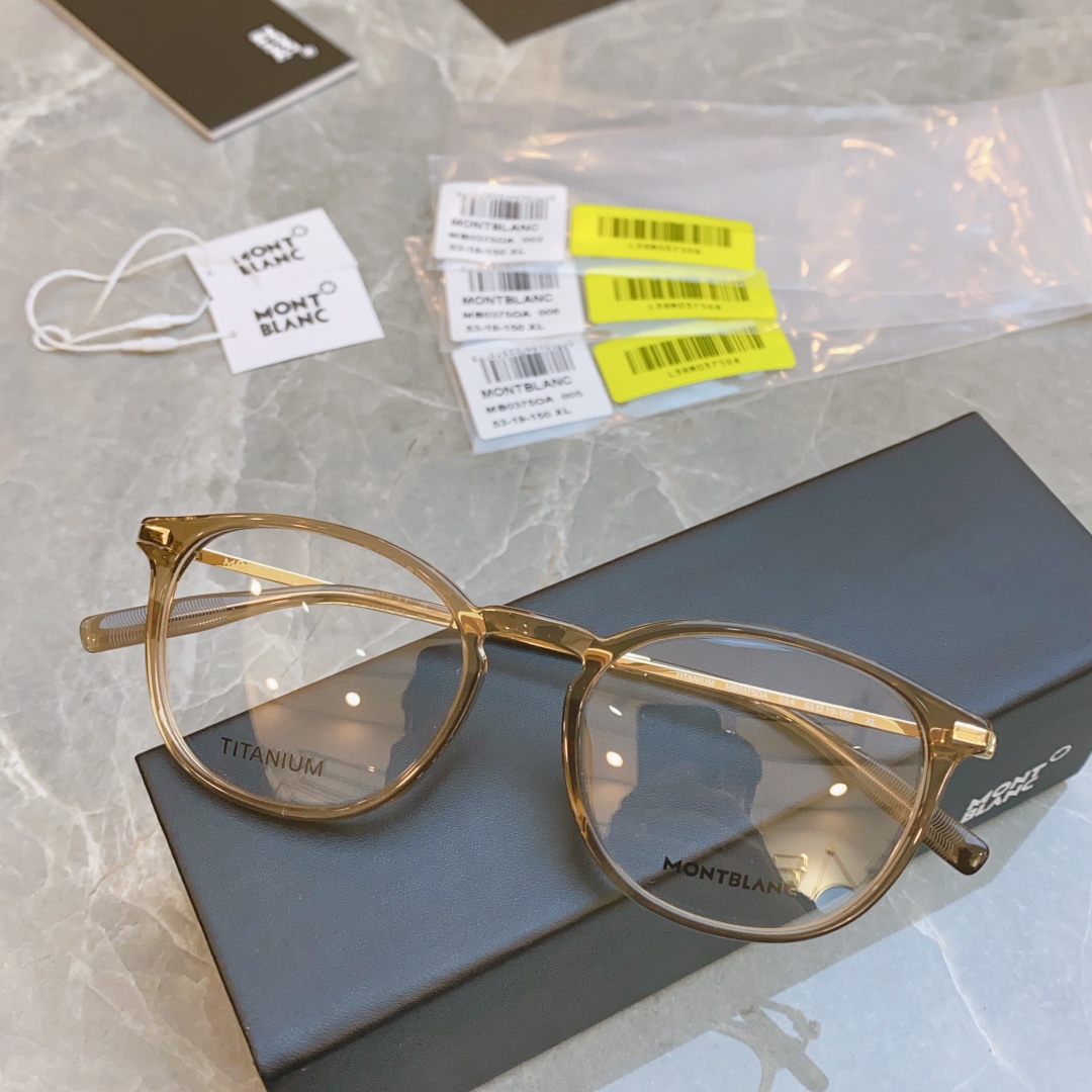 ，【MONT BLAN*】万宝*龙新款光学钛架，MODELMB0375OA，SIZE53口19-150