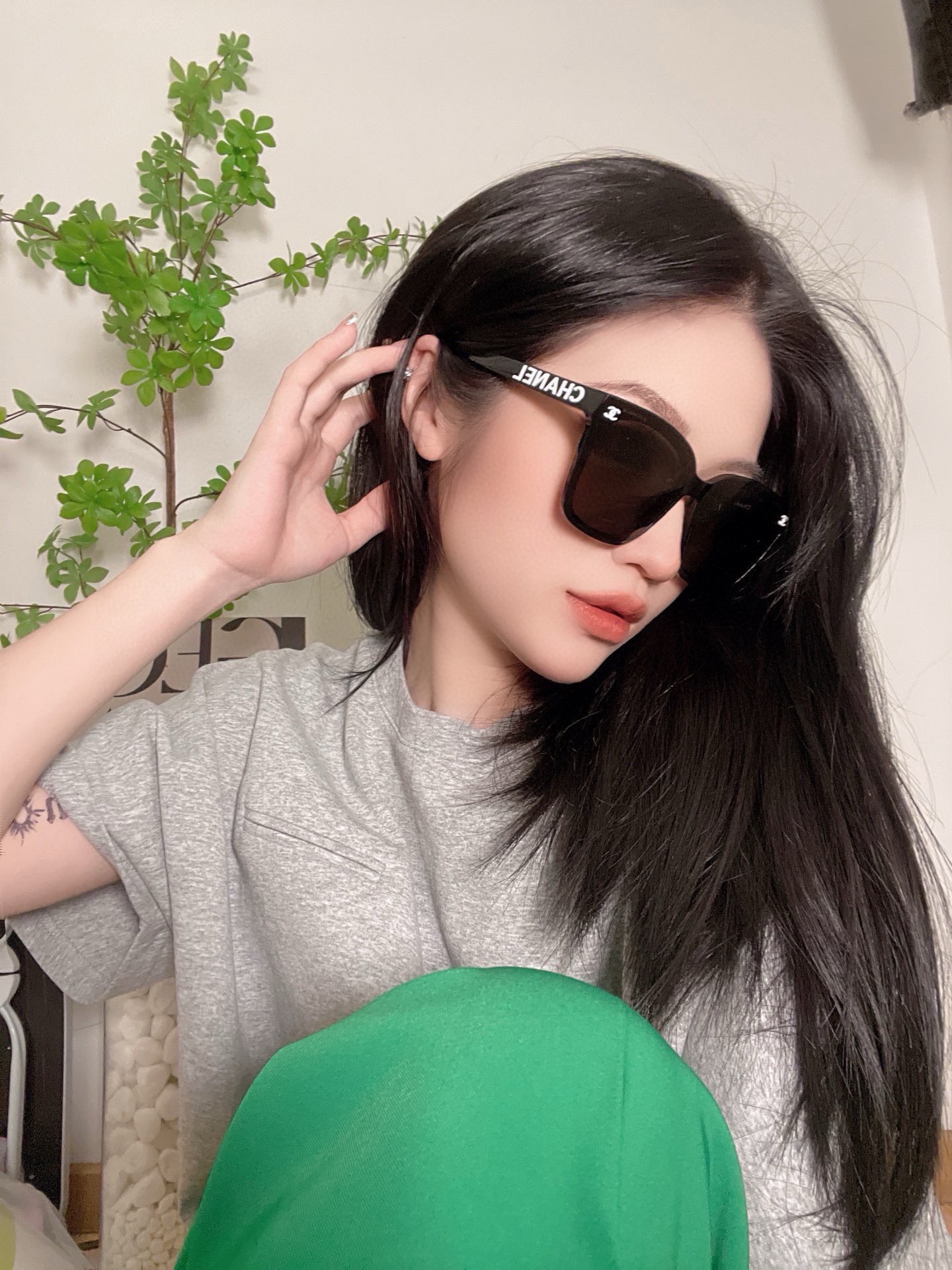 CHANE*香奈*儿新款太阳镜MODELCH5421SIZE56口20-147
