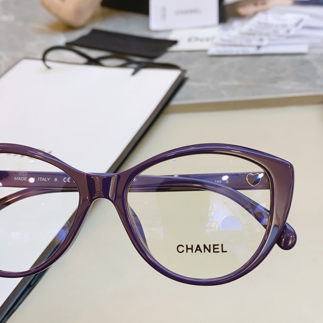 ，【CHANE*】香奈*儿新款光学架，MODEL：CH3464， SIZE53口16-140