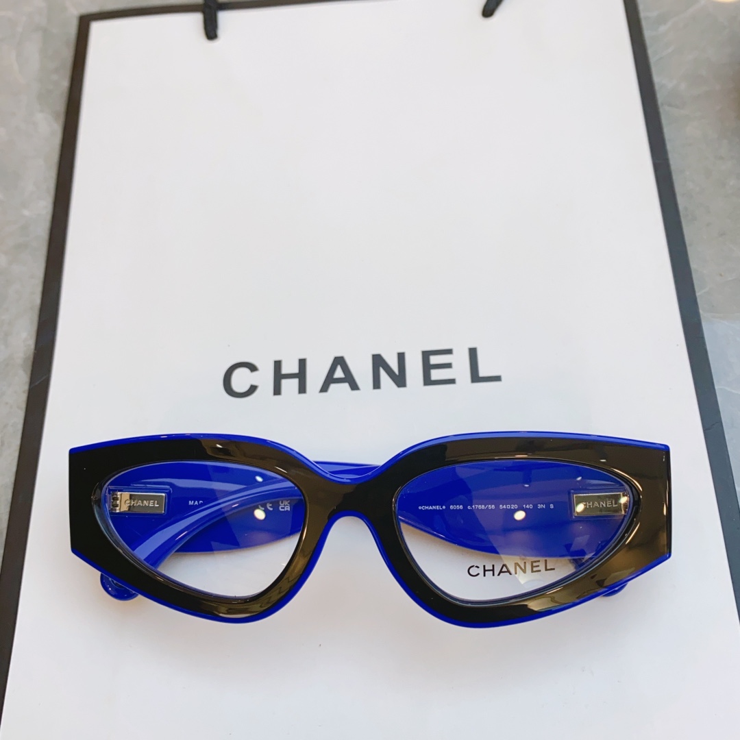 ，高质量版本，【CHANE*】香奈*儿新款太阳镜🕶️，MODEL：CH6056，SIZE：54口20-1