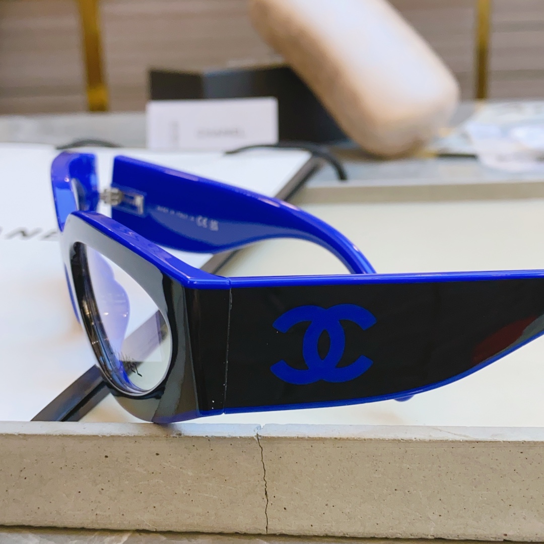 ，高质量版本，【CHANE*】香奈*儿新款太阳镜🕶️，MODEL：CH6056，SIZE：54口20-1