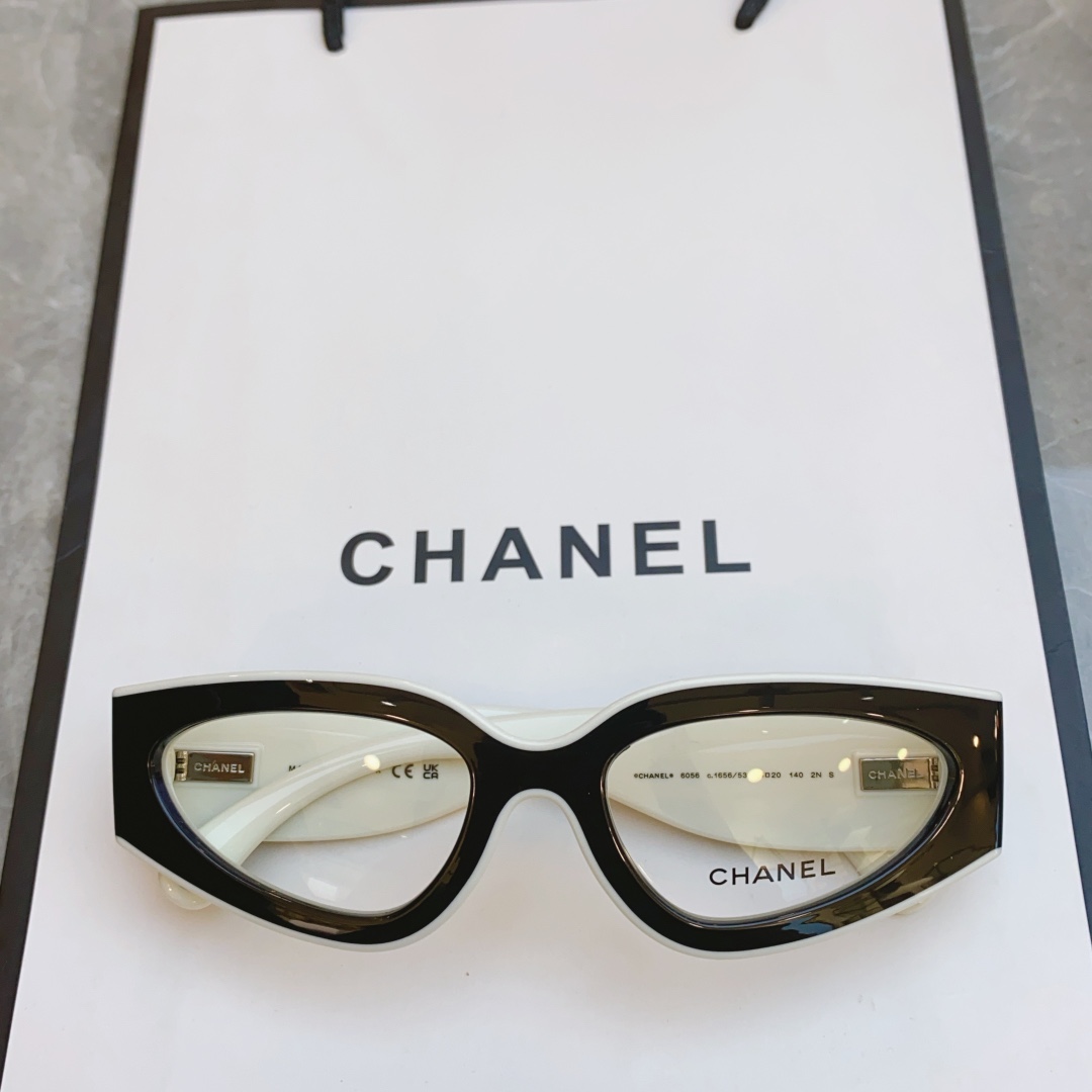 ，高质量版本，【CHANE*】香奈*儿新款太阳镜🕶️，MODEL：CH6056，SIZE：54口20-1