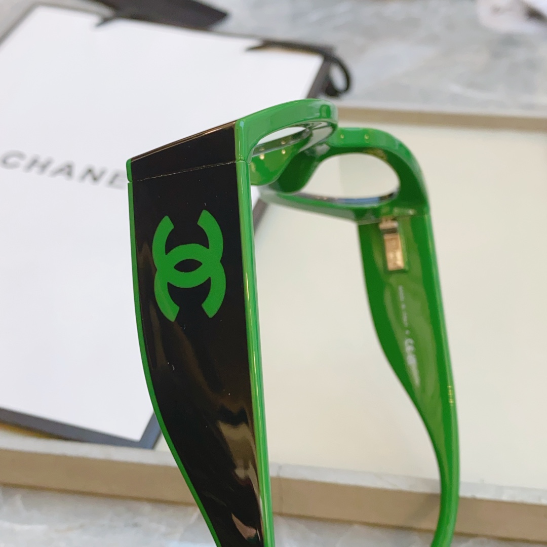 ，高质量版本，【CHANE*】香奈*儿新款太阳镜🕶️，MODEL：6056，SIZE：54口20-140