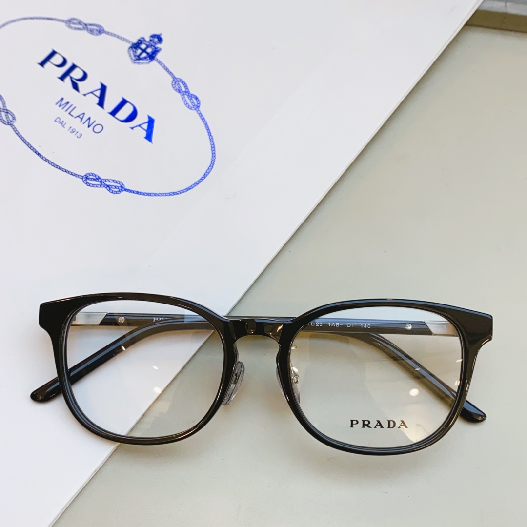 ，【PRAD*】普拉*达新款光学架，MODEL：VPR 12Z-D，SIZE：51口20-140