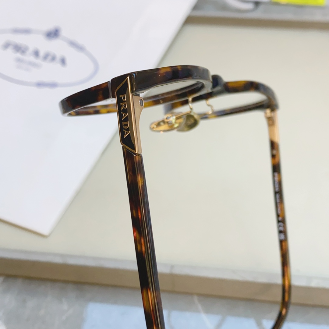 ，【PRAD*】普拉*达新款光学架，MODEL：VPR 12Z-D，SIZE：51口20-140
