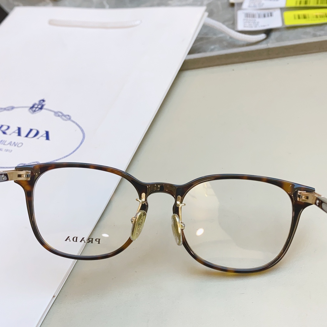 ，【PRAD*】普拉*达新款光学架，MODEL：VPR 12Z-D，SIZE：51口20-140