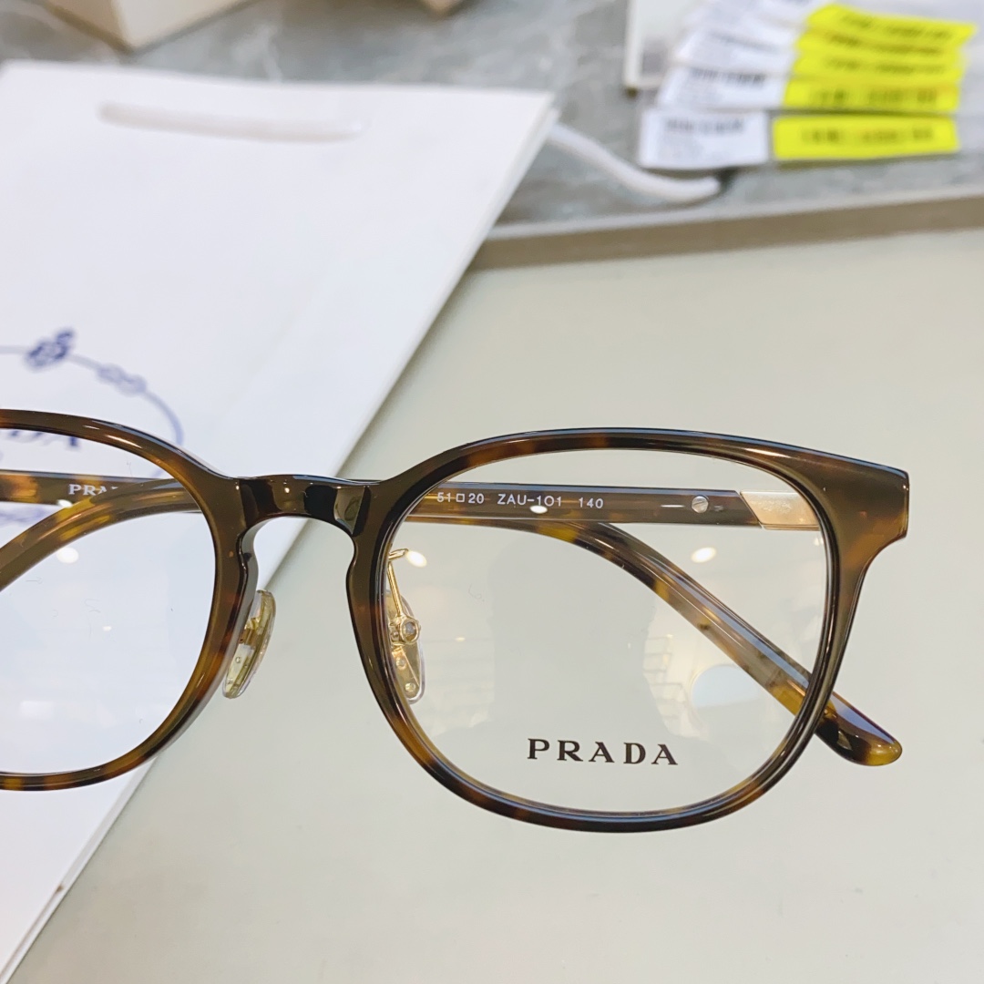 ，【PRAD*】普拉*达新款光学架，MODEL：VPR 12Z-D，SIZE：51口20-140