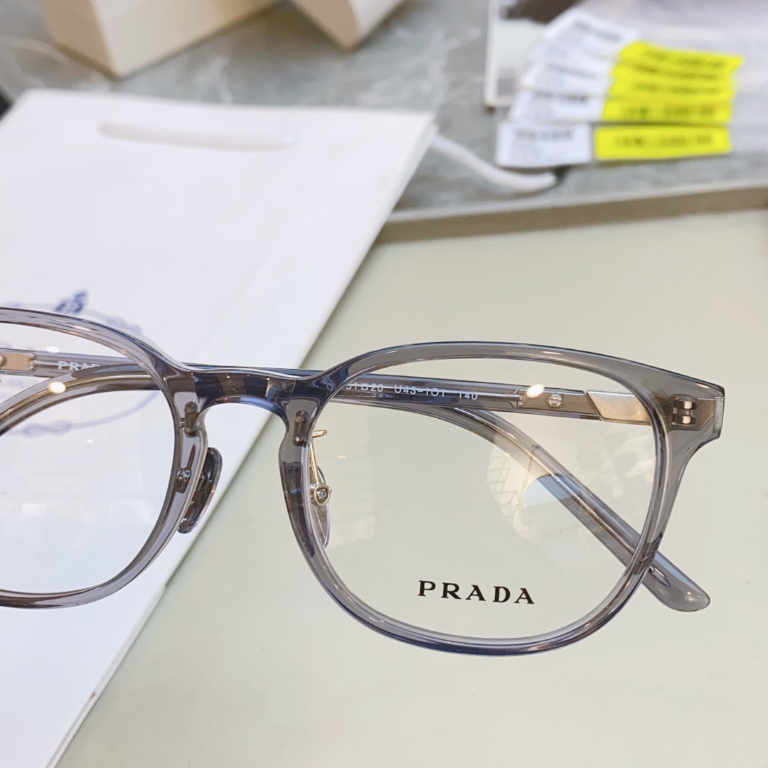 ，【PRAD*】普拉*达新款光学架，MODEL：VPR 12Z-D，SIZE：51口20-140