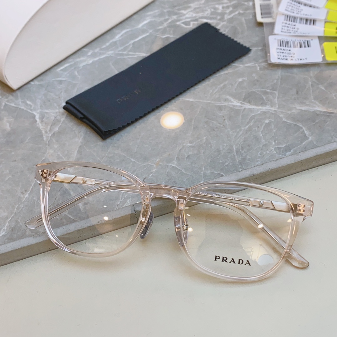 ，【PRAD*】普拉*达新款光学架，MODEL：VPR 12Z-D，SIZE：51口20-140