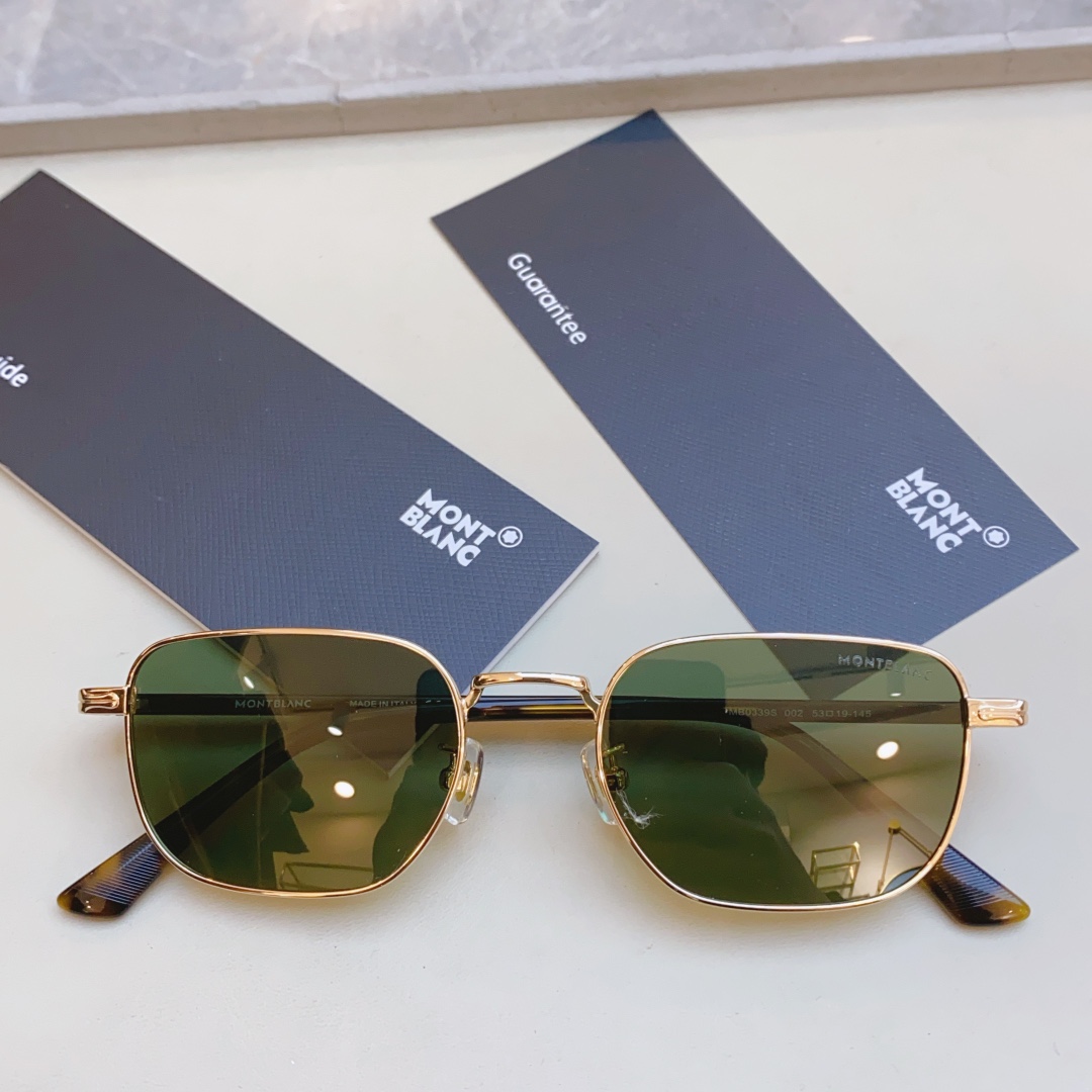 ，【MONT BLAN*】万宝龙新款太阳镜，MODEL:MB0339S，SIZE:53口19-145