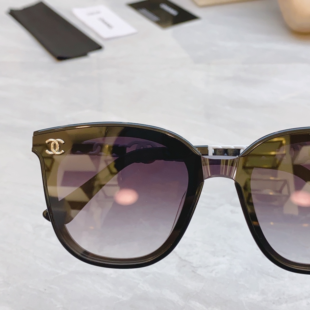 CHANE*香奈*儿新款太阳镜️️MODELA95072SIZE53口23-145