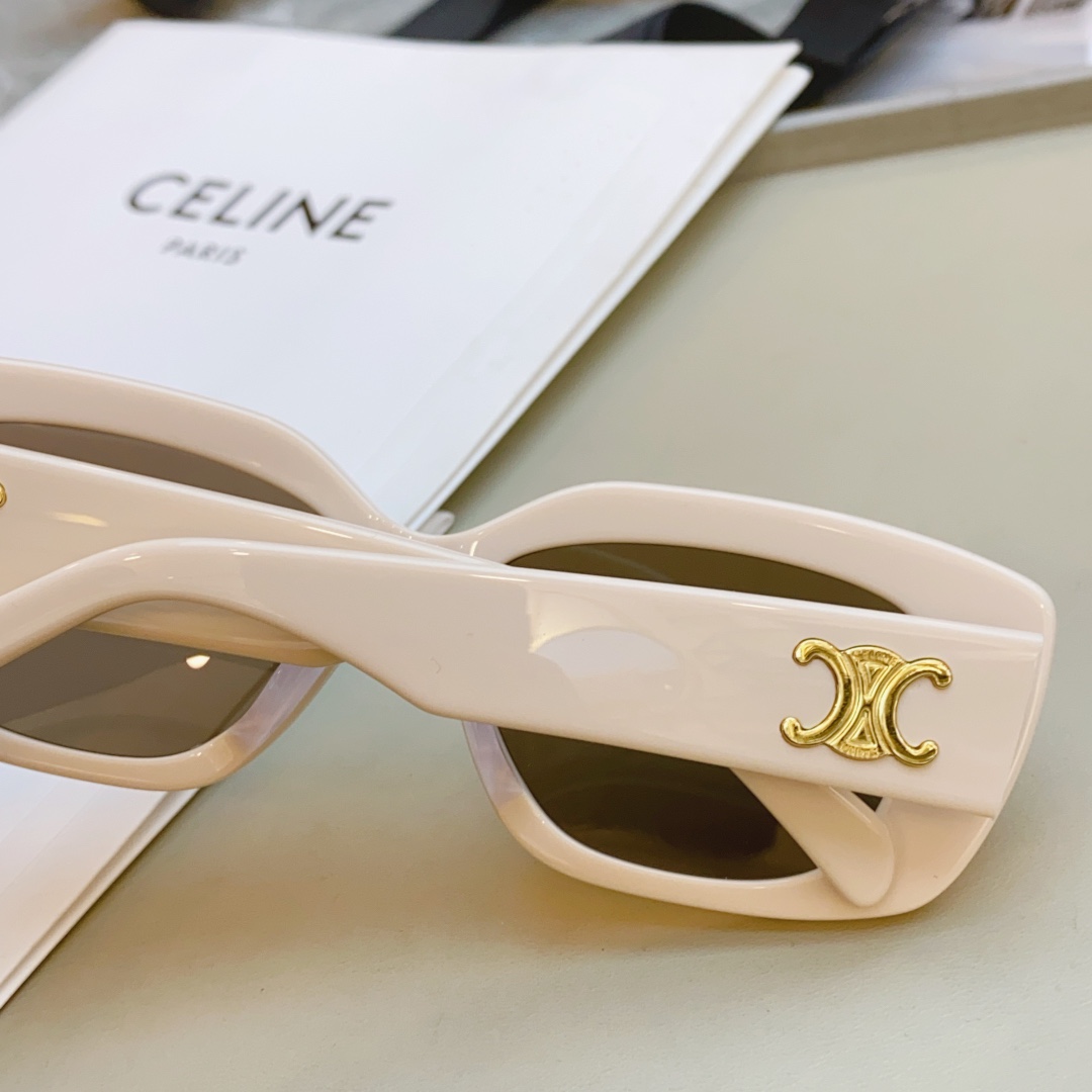 ️CL凯旋门方款高品质出货️遮脸Plus凹造型酷酷子墨镜速定️CELIN*赛*琳新款太阳镜️ModelC