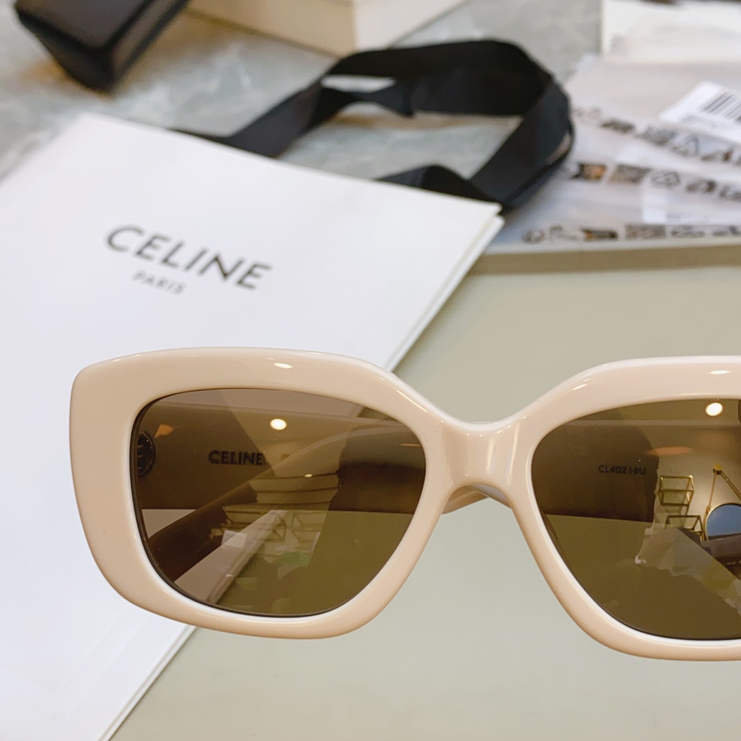 ️CL凯旋门方款高品质出货️遮脸Plus凹造型酷酷子墨镜速定️CELIN*赛*琳新款太阳镜️ModelC