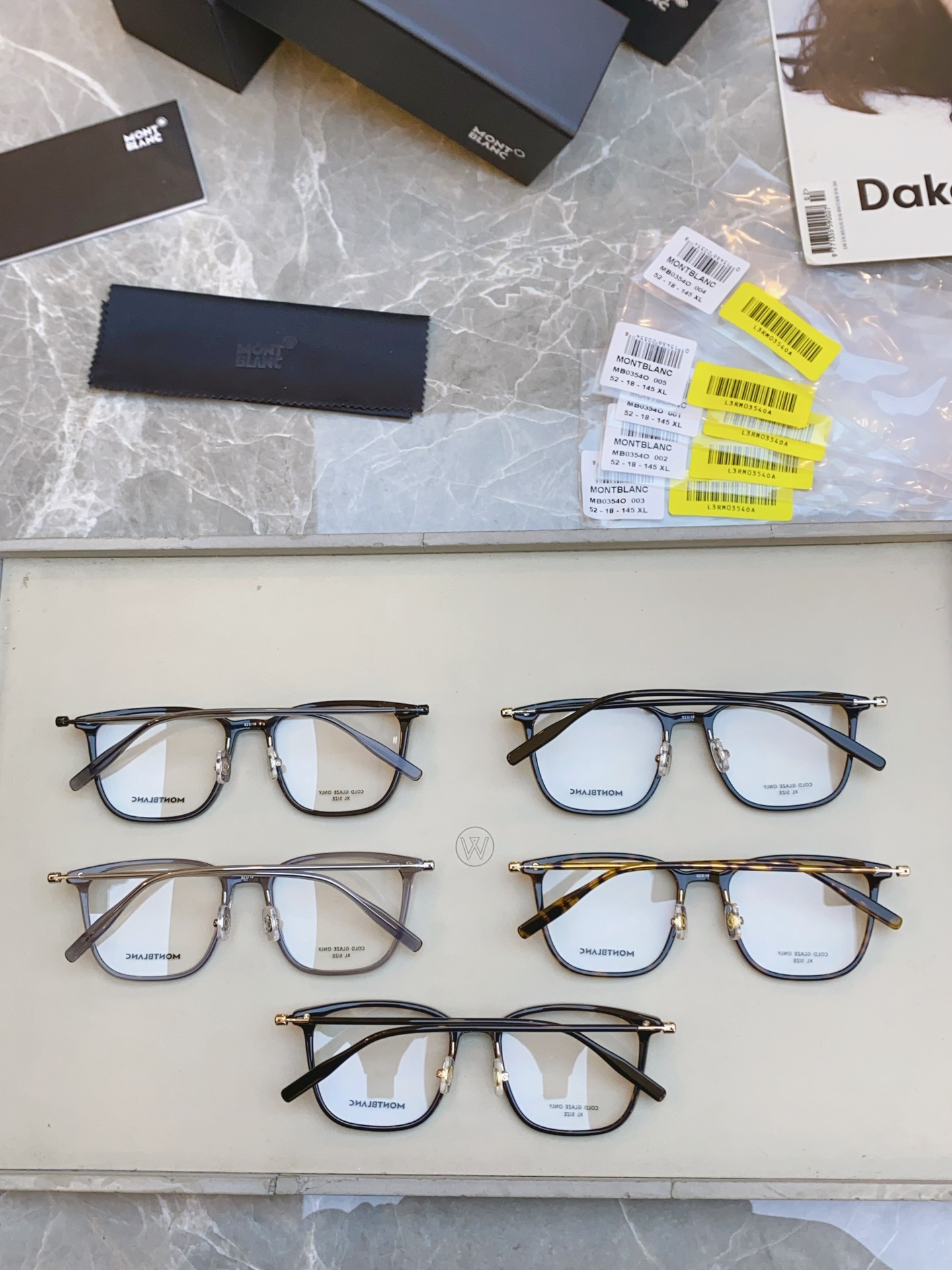，【MONT BLAN*】万宝*龙新款光学架，MODEL:MB0354O，SIZE:52口18-145