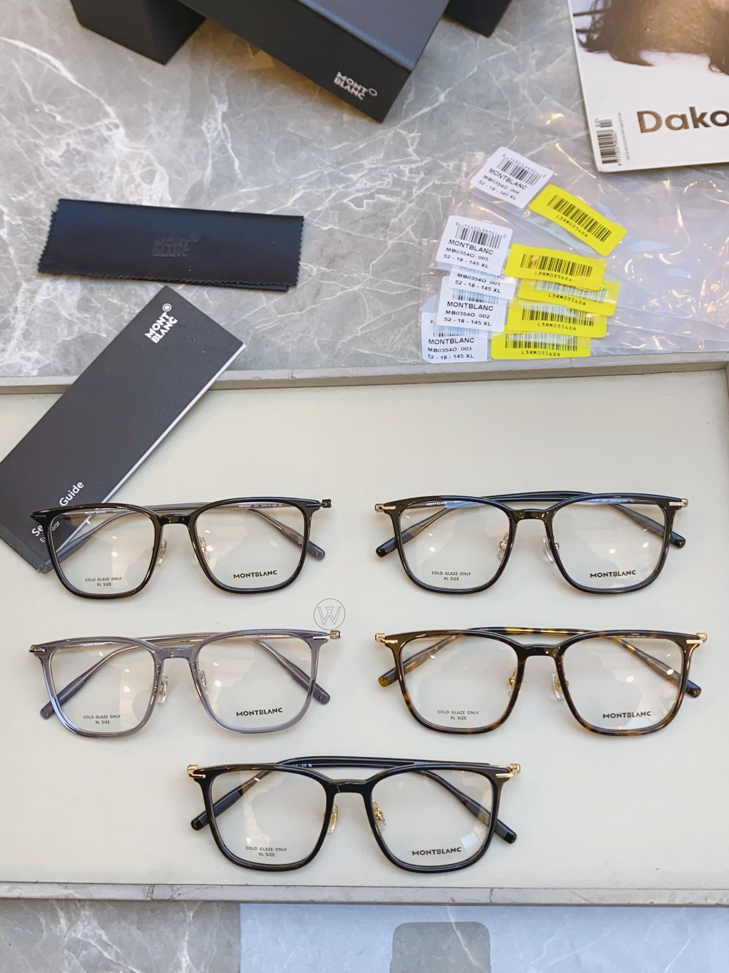 ，【MONT BLAN*】万宝*龙新款光学架，MODEL:MB0354O，SIZE:52口18-145
