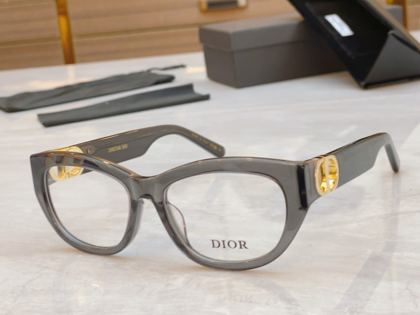 DIO*迪*奥新款光学架MODELDIOR30MONTAIGNEOB11SIZE55口17-135