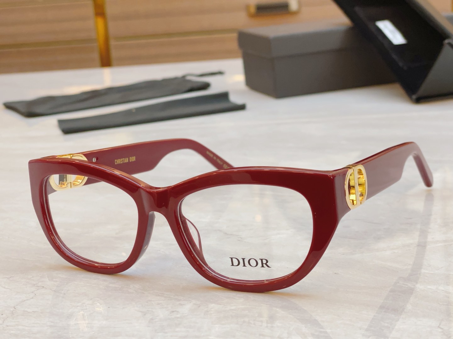 DIO*迪*奥新款光学架MODELDIOR30MONTAIGNEOB11SIZE55口17-135