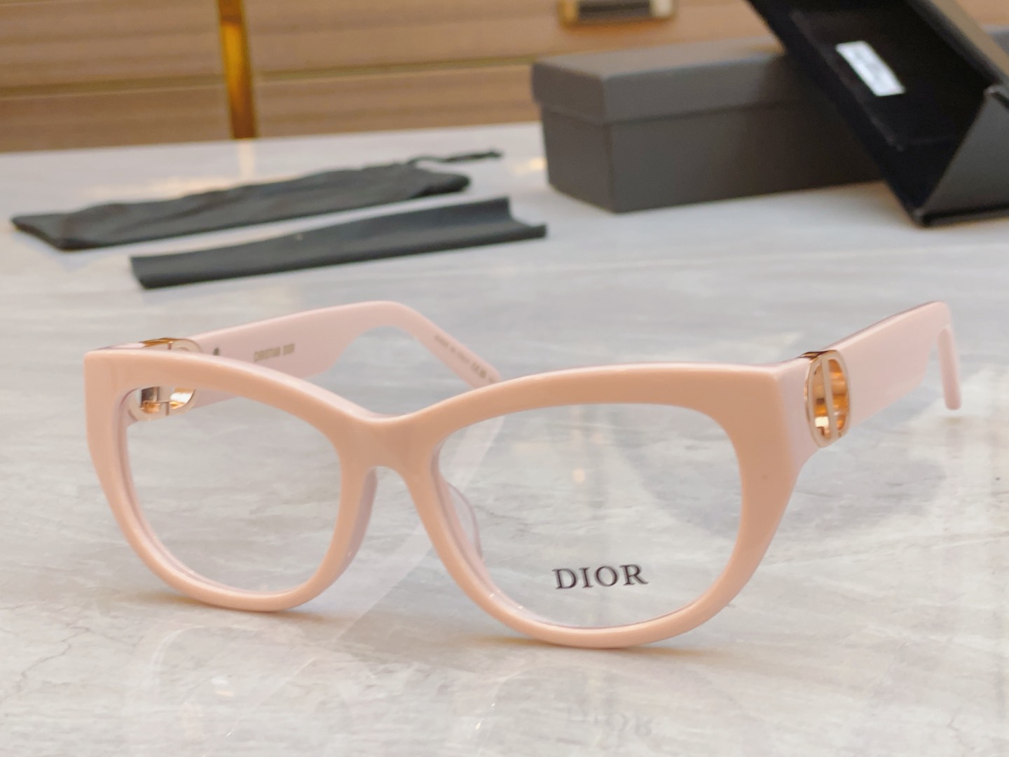 DIO*迪*奥新款光学架MODELDIOR30MONTAIGNEOB11SIZE55口17-135