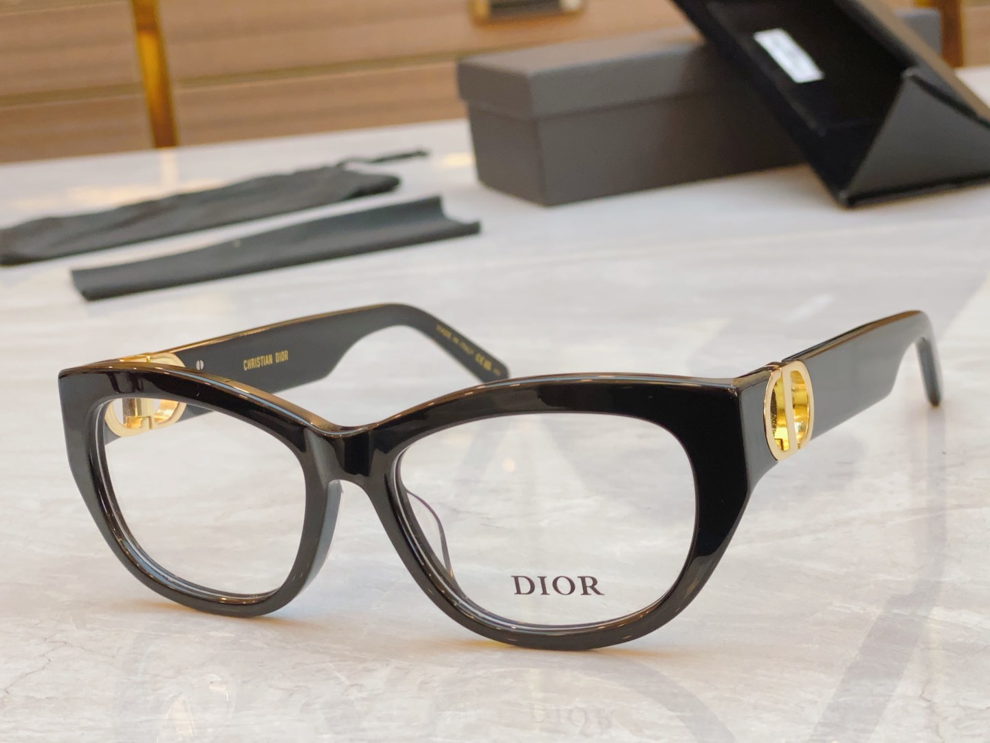 DIO*迪*奥新款光学架MODELDIOR30MONTAIGNEOB11SIZE55口17-135