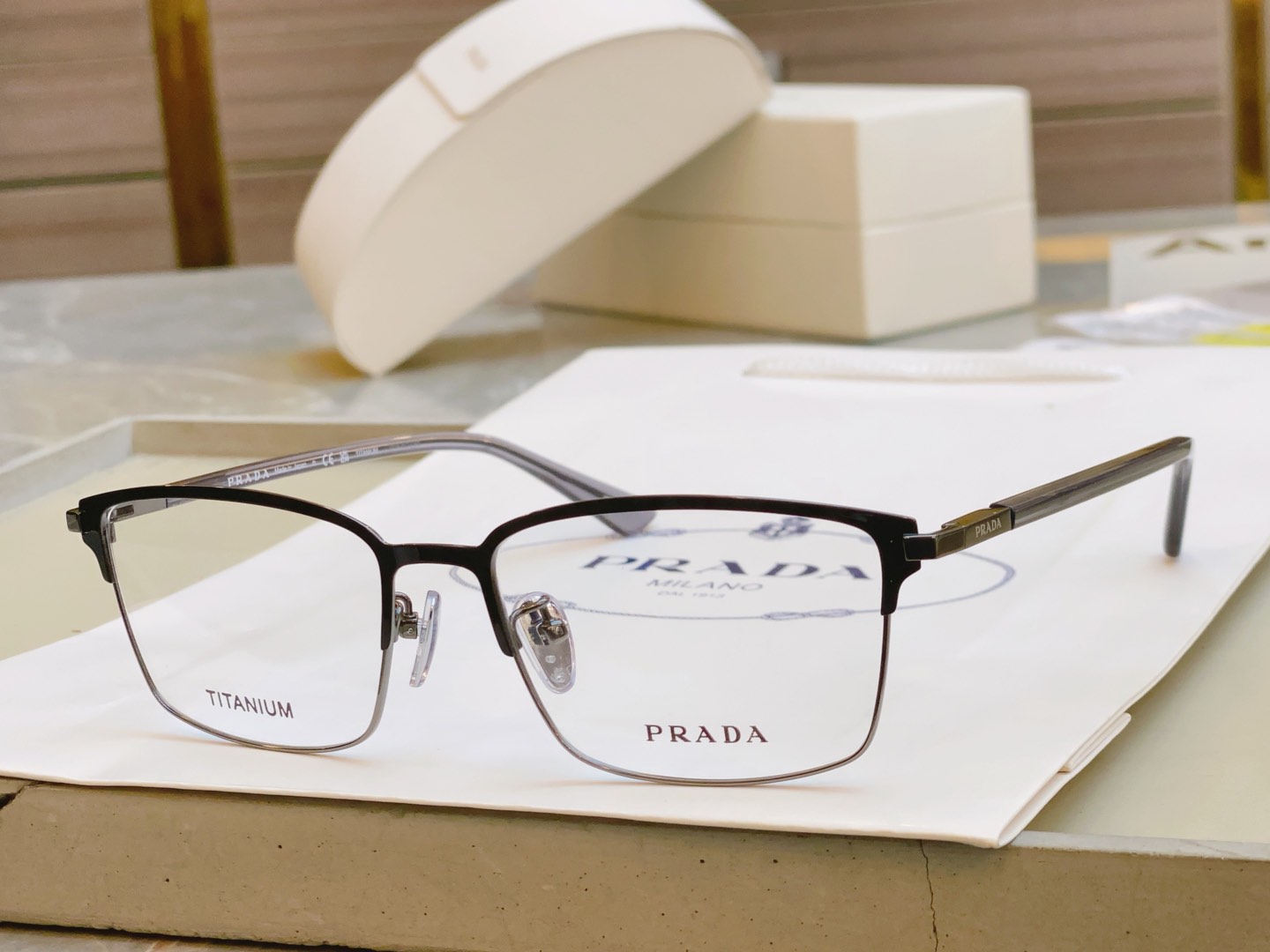 PRAD*普拉*达新款光学架MODELVPR60Y-DSIZE55口17-145